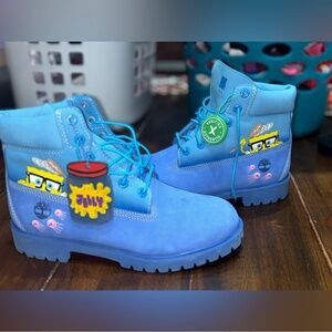 AUTHENTIC TIMBERLAND SPONGEBOB SQUARE PANTS PREMIUM WATER PROOF BOOTS “JELLYFISH